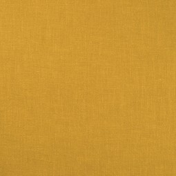 Tissu lin lavé - Ocre