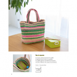 Livre - 20 sacs & pochettes à crocheter