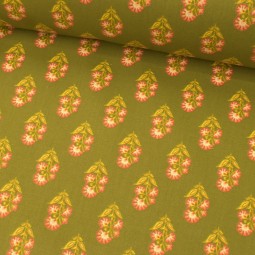 Tissu coton - Adi bronze