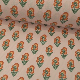 Tissu coton - Adi rose