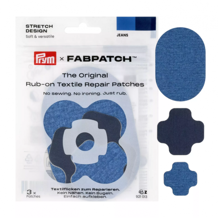 Pièces adhésive spécial stretch design Jeans - Fabpatch X Prym
