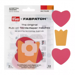 Pièces adhésive spécial stretch design Couronne coeur - Fabpatch X Prym
