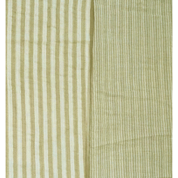 Tissu double gaze - Stripes nature