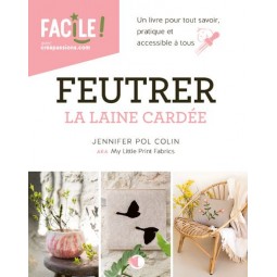 Livre - Feutrer la laine cardée