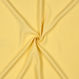 Tissu viscose uni - Jaune