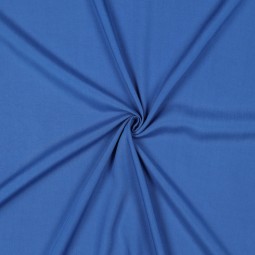 Tissu viscose uni - Cobalt