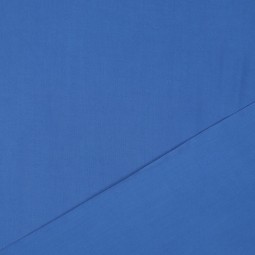 Tissu viscose uni - Cobalt