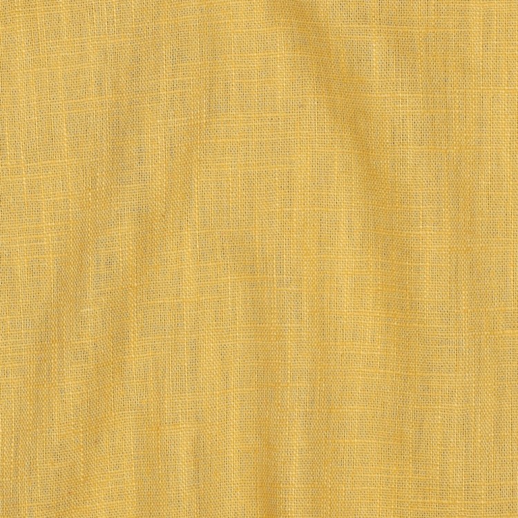 Tissu lin coton - Ocre