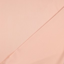 Tissu coton uni satiné - Saumon