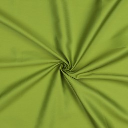Tissu coton uni satiné - Vert