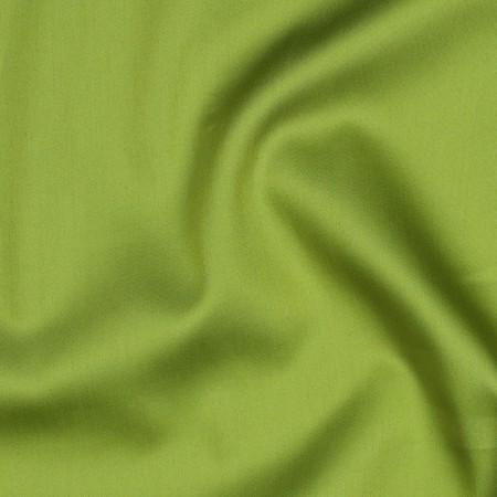 Tissu coton uni satiné - Vert