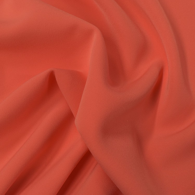 Tissu microfibre épaisse - Corail