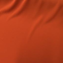 Tissu microfibre épaisse - Orange terre