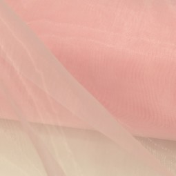 Tulle organza - Rose pâle