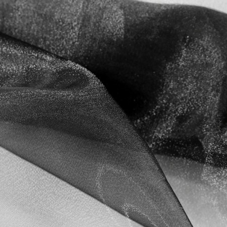 Tulle organza - Noir