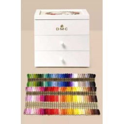 Coffret modulable DMC - Assortiment de 70 échevettes de mouliné