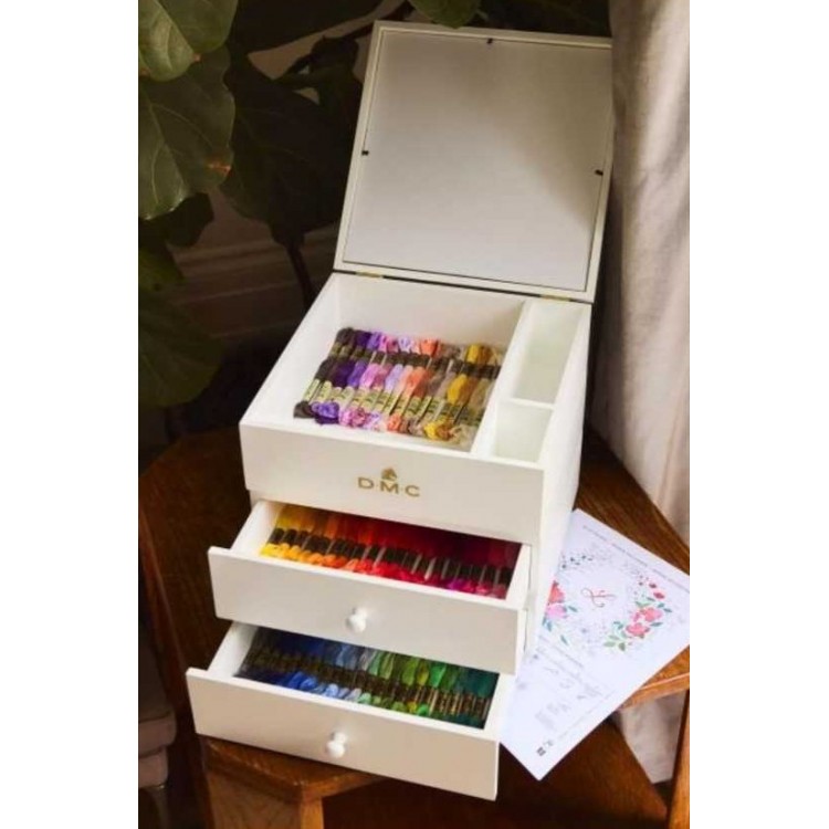 Coffret modulable DMC - Assortiment de 70 échevettes de mouliné