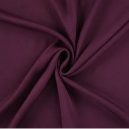 Tissu Twill Viscose - Burgundy