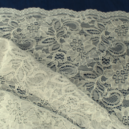 Tissu dentelle - Pizzo blanc