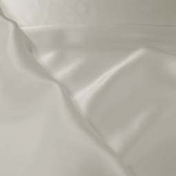 Tissu Soie - Satin écru