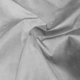Tissu Soie - shantung machine gris