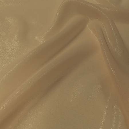 Tissu mousseline - Foil nude