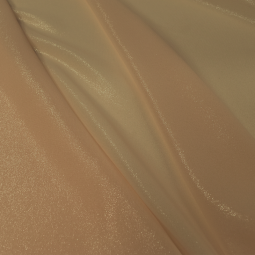 Tissu mousseline - Foil nude