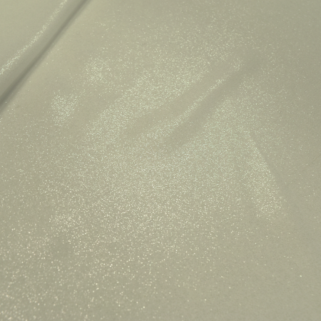 Tissu mousseline - Foil blanc