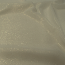 Tissu mousseline - Foil écru