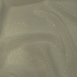 Tissu mousseline - Foil écru