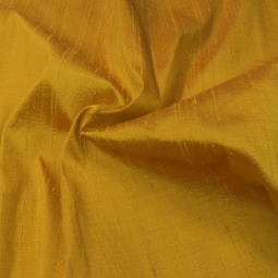 Tissu Soie - Shantung jaune
