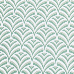 Tissu enduit pvc - Albert bleu