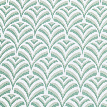 Tissu enduit pvc - Albert bleu
