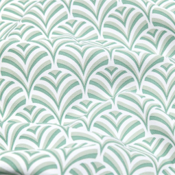 Tissu enduit pvc - Albert bleu