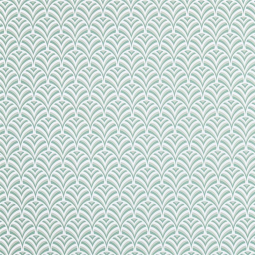 Tissu enduit pvc - Albert bleu