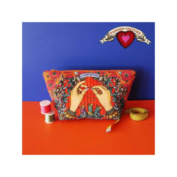 Kit de couture - Trousse couture passion orange