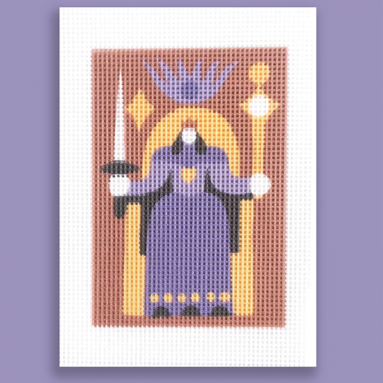 Kit Canevas Fatal - Canevas postal - La reine
