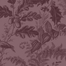 Tissu Laundry Basket Quilts - Vermont plum