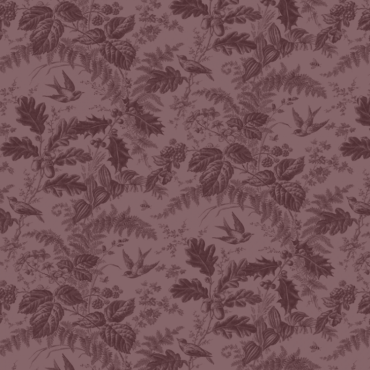 Tissu Laundry Basket Quilts - Vermont plum