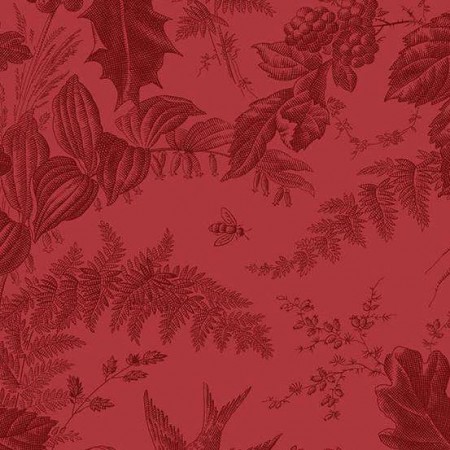 Tissu Laundry Basket Quilts - Vermont ruby