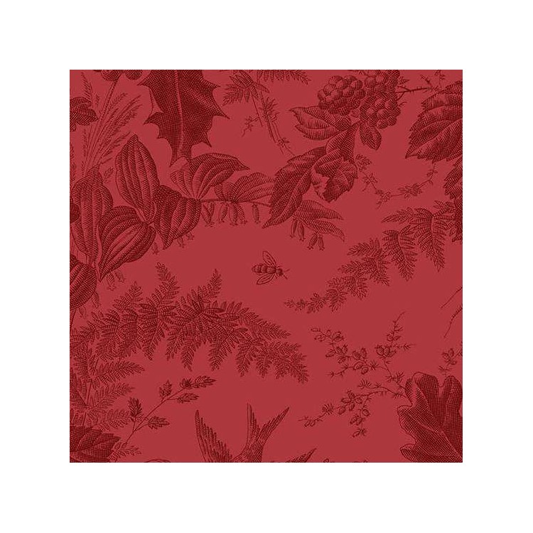 Tissu Laundry Basket Quilts - Vermont ruby