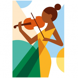 Canevas Seg de Paris - Violon