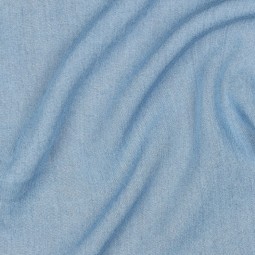 Tissu gabardine - Jean fin bleu clair