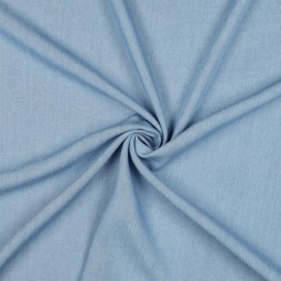 Tissu gabardine - Jean fin bleu clair