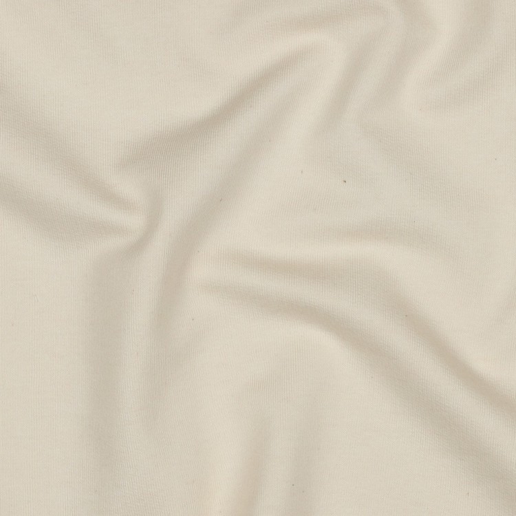 Tissu sweat biologique french terry - Naturel