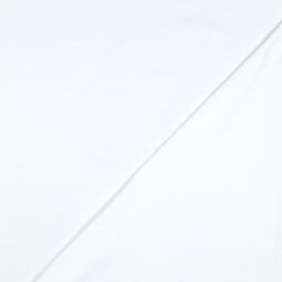 Tissu jersey biologique - uni Blanc