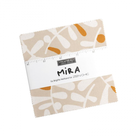 Charm pack - Jelly Roll - Collection Mira by Brigitte Heitland pour Zen chic