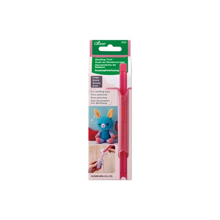 Outil de rembourrage rose Clover