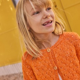 Kit de tricot - Gilet ajouré - Puro Cotone