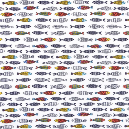 Tissu coton - Eglefin